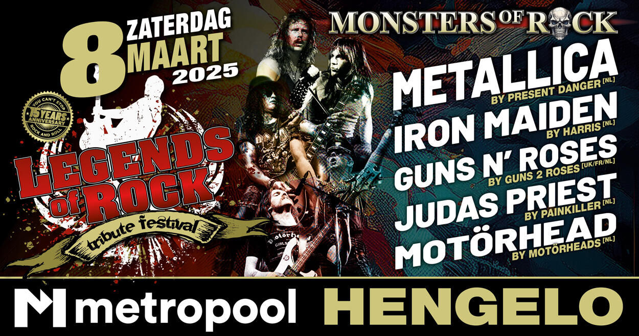 LEGENDS of ROCK Tribute Festival - MONSTERS of ROCK