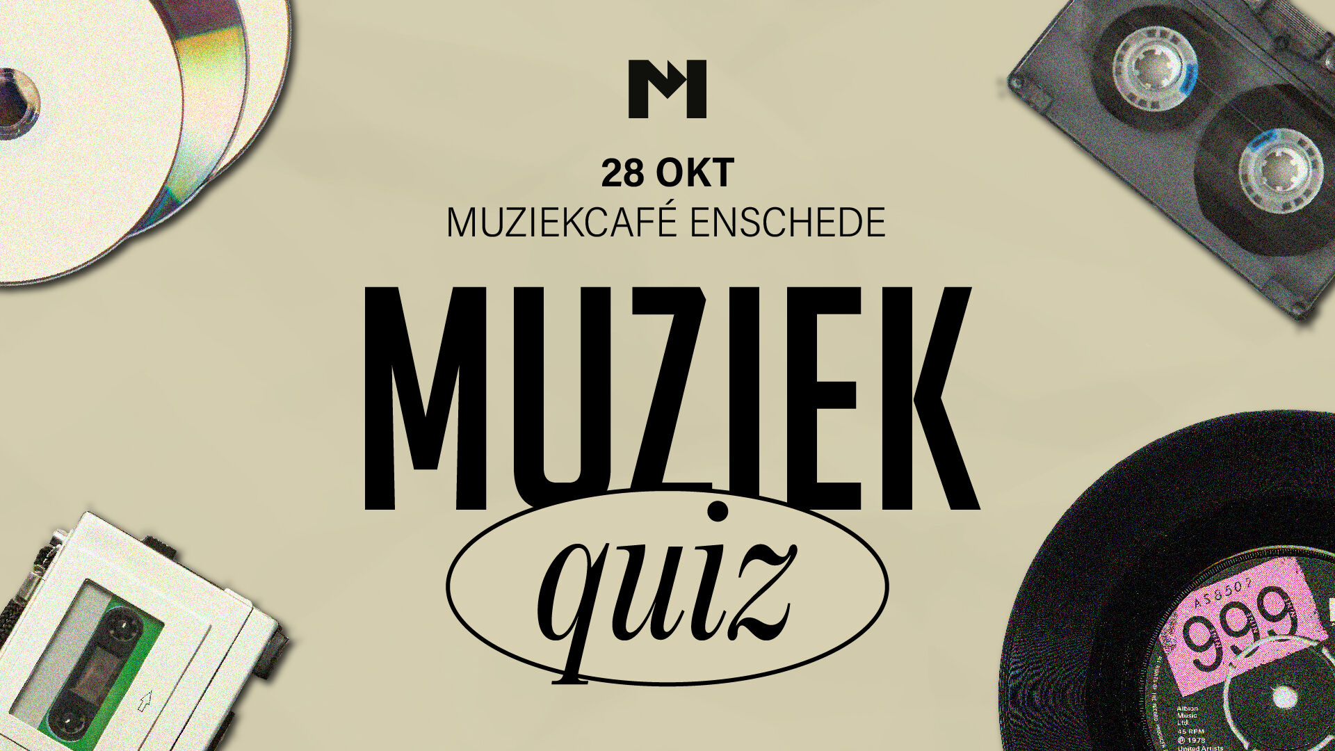 Metropool Muziekquiz - Enschede in Metropool Muziekcafe, Enschede