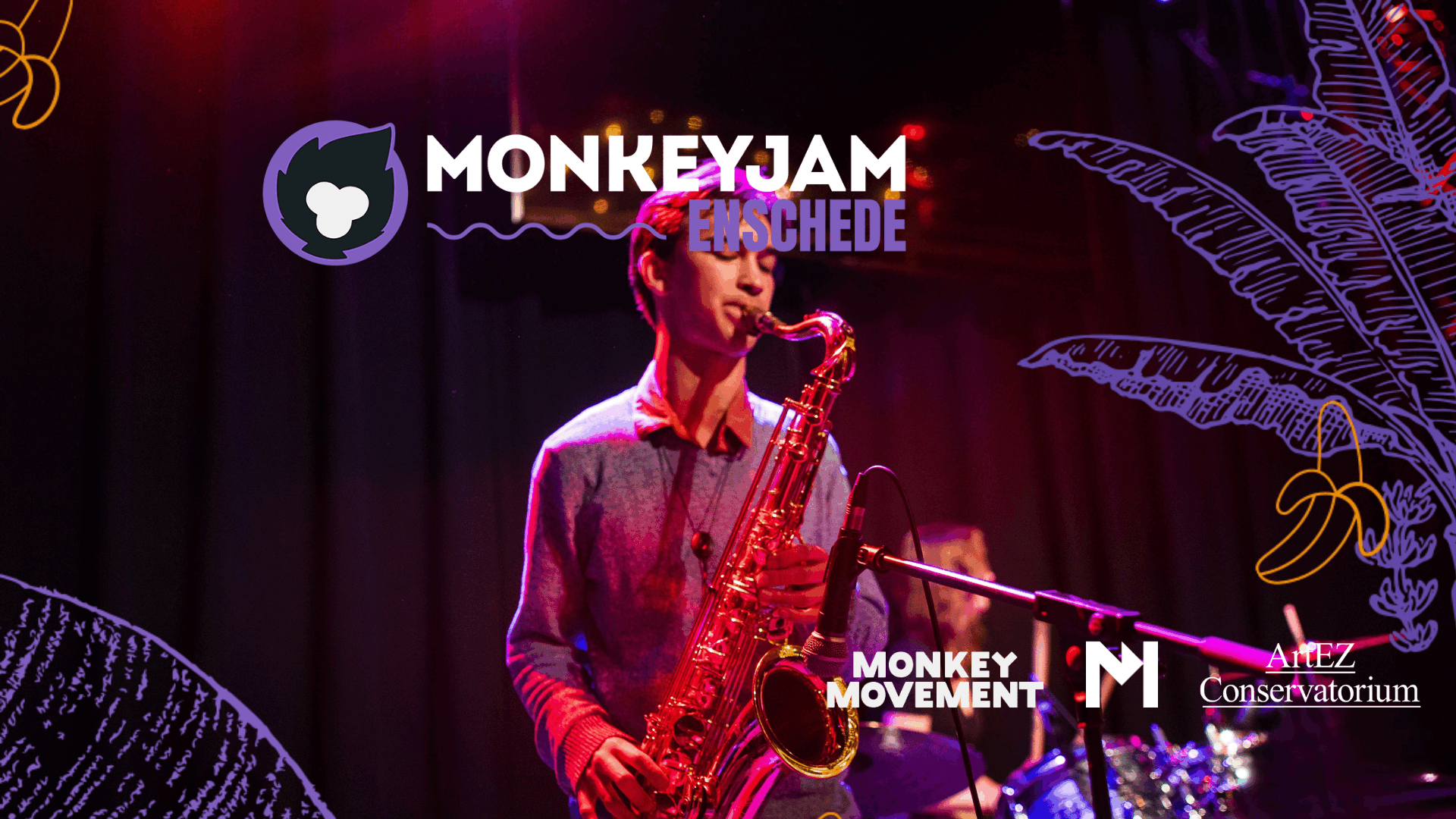 Monkeyjam in Metropool Muziekcafe, Enschede