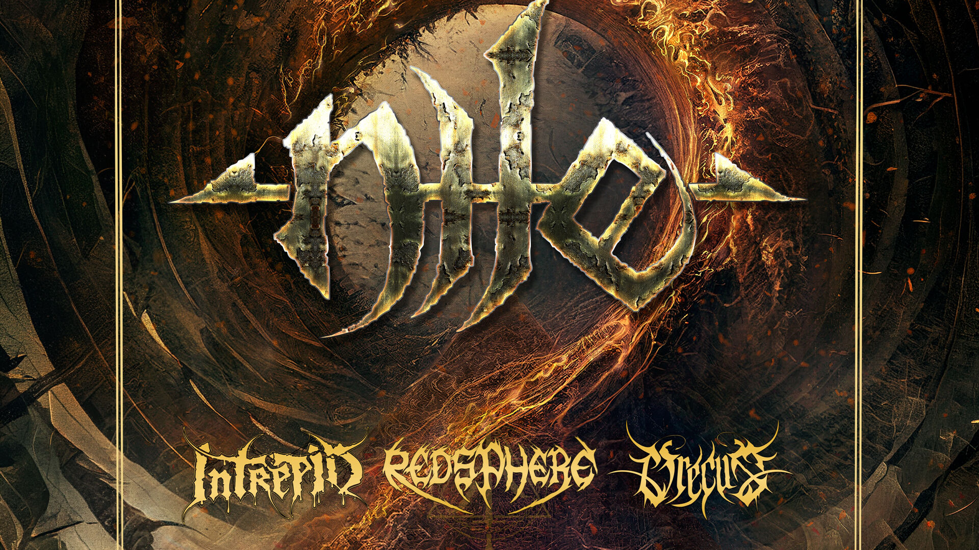 NILE & Guests: REDSPHERE + INTREPID + ORECUS