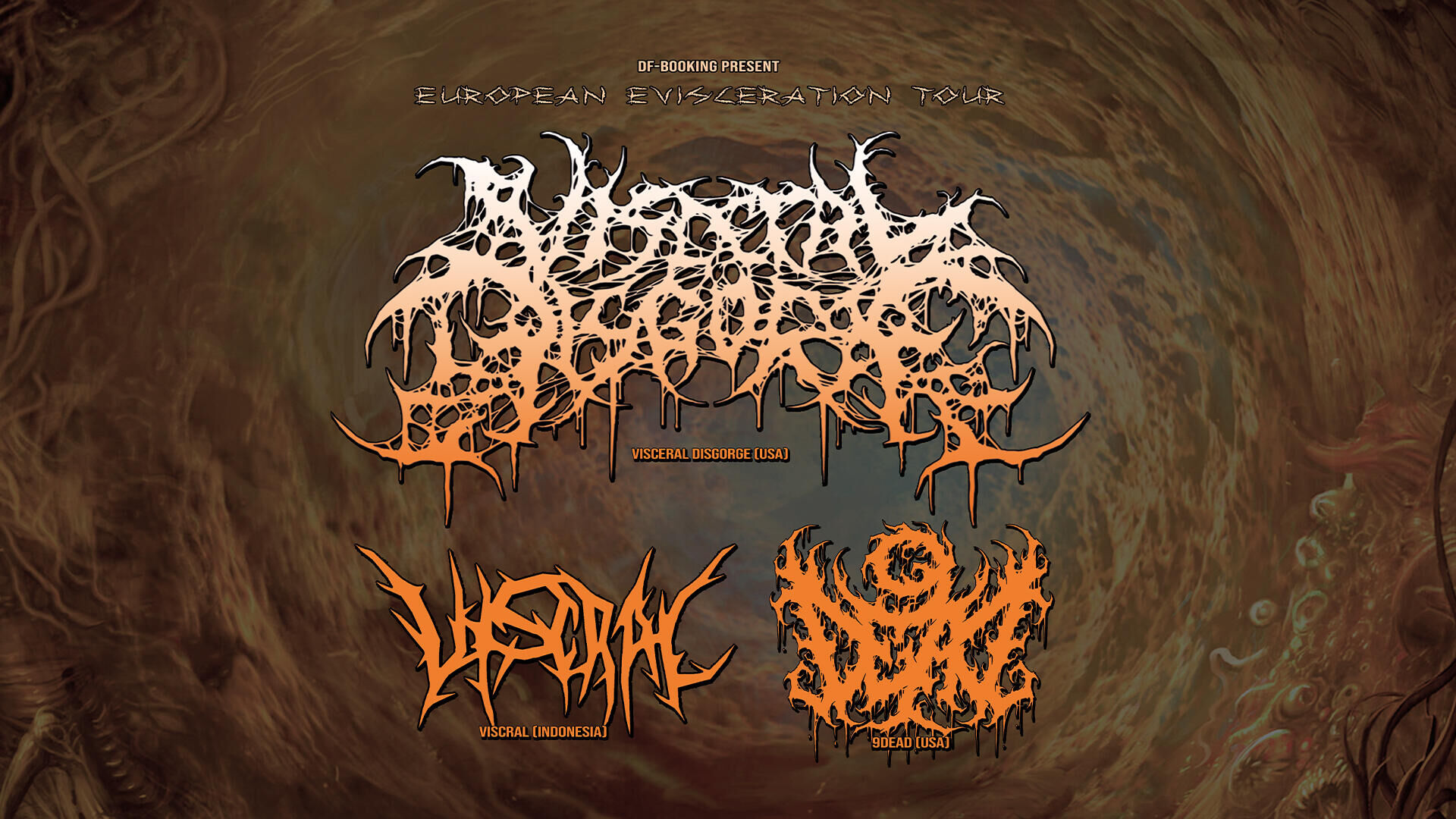 VISCERAL DISGORGE + VISCRAL + 9DEAD