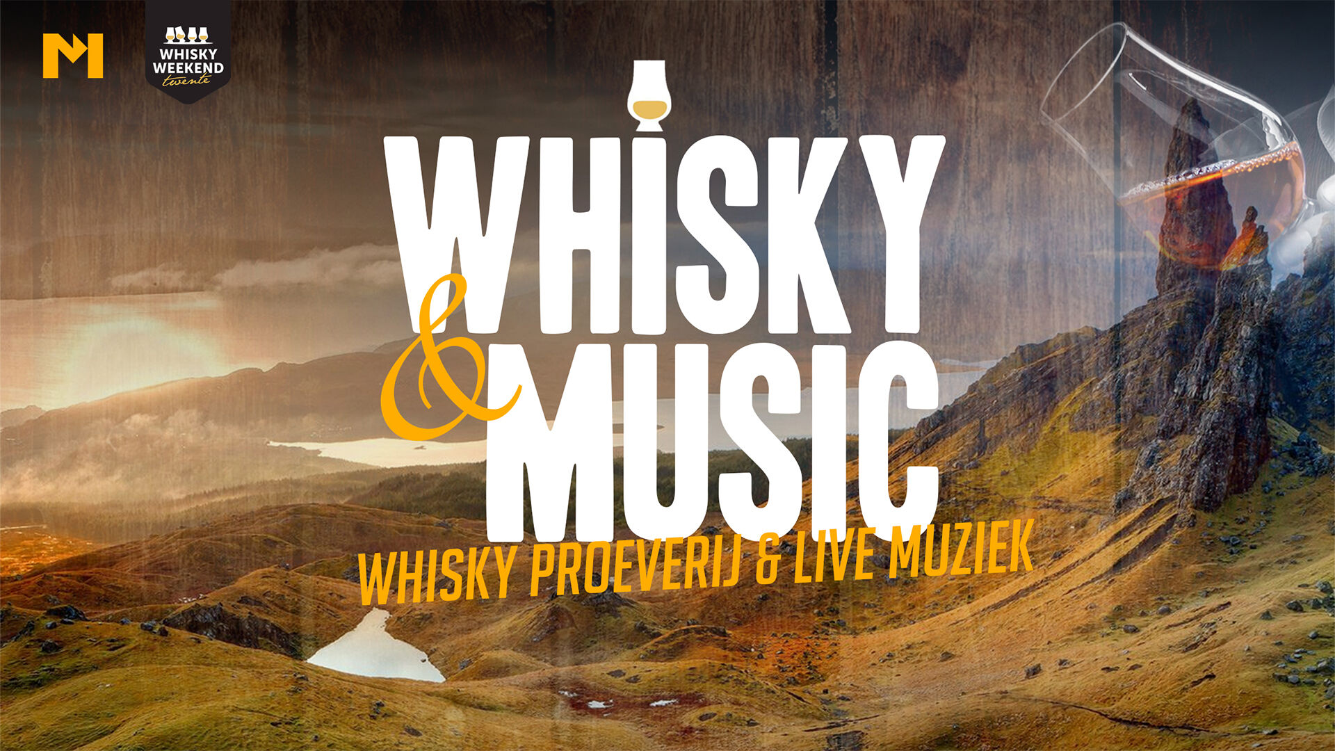 Whisky & Music in Metropool Bud Stage, Hengelo